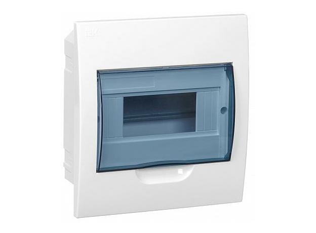 Бокс ЩРВ-П 8 модулей встраиваемый пластик IP41 (MKP12-V-08-40-20) IEK