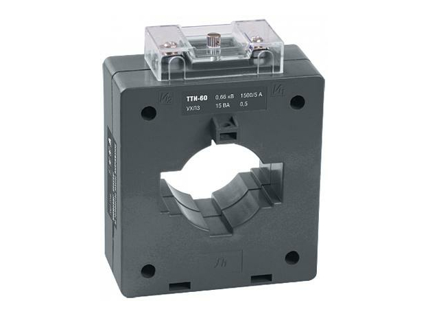 трансформатор тока 800/5 класс точности 0,5 ТТИ-60 (без шины) 10 ВА ITT40-2-10-0800 IEK