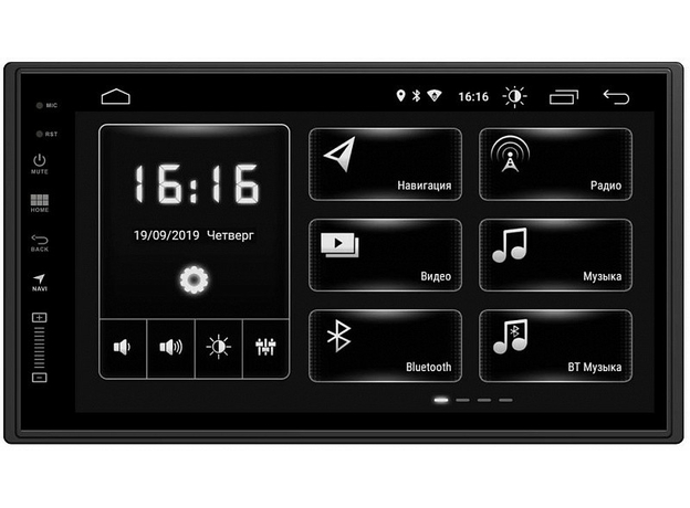 2DIN USB-магнитола Incar DTA-7708 на Android 10 с навигацией