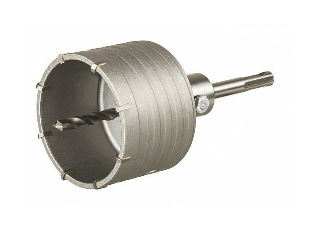 КОРОНКА ПО БЕТОНУ твердосплавная ударная 82 мм SDS- Plus "ПРОФИ" ПРАКТИКА 035-189