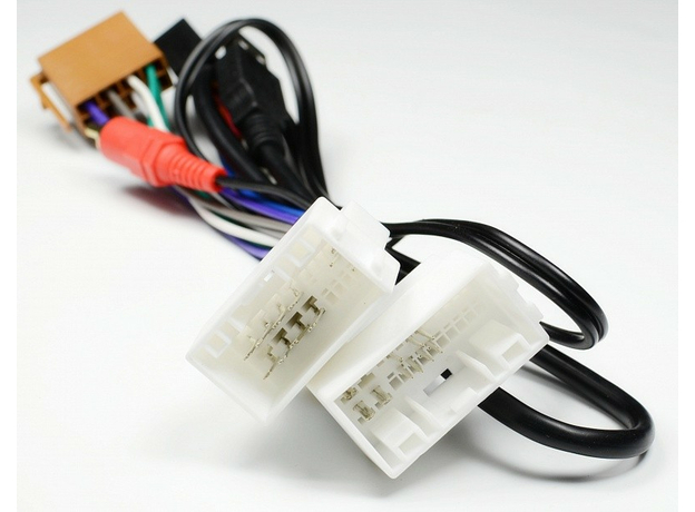 Переходник ISO Hyundai IX-35, Solaris AUX+USB (Аналог ISO HY-03A, 12-039)