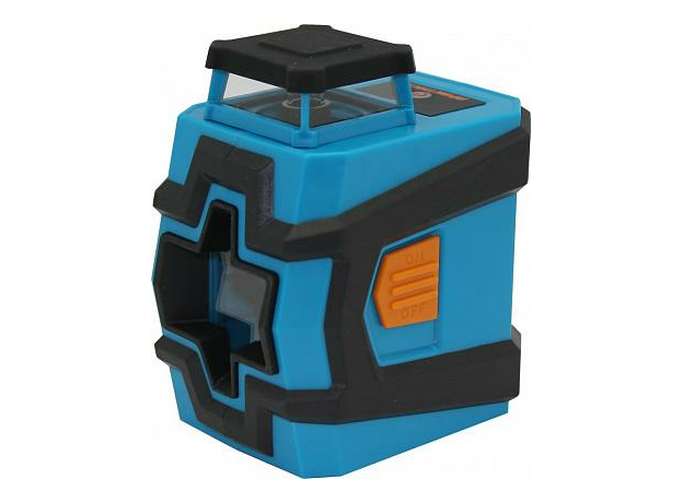 Уровень лазерный линейный (нивелир) НЛ-360, горизонтальная линия 360 град, вертикальная линия, до 10м ПРАКТИКА 649-431