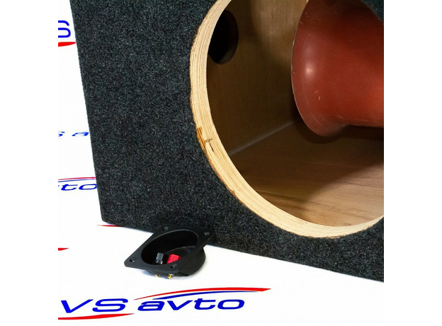 Короб под сабвуфер 12" (60 л, на трубе 160 мм х 430 мм, двойная стенка)