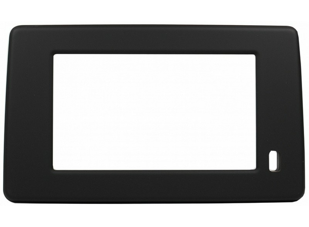 Рамка для Renault Arkana 19+ 2DIN черная Soft-touch