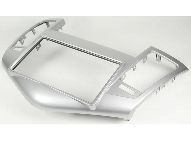 Рамка для Chevrolet Cruze 09-12 2din Silver (крепеж) Аналог RCV-N08S (11-407)
