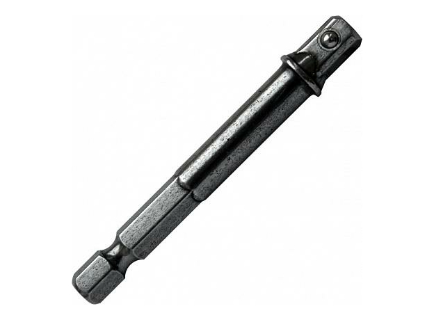 Адаптер квадрат 1/4 для головок, длина 65 мм ПРАКТИКА 776-690