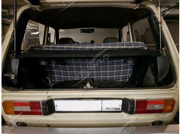 Полка ВАЗ 2121 "Нива" (с опорами, без боковин) (до 2016 г.в.)