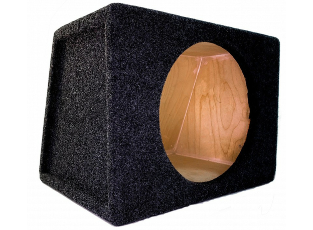 Короб под сабвуфер 12" (33 л, трапеция) Желток