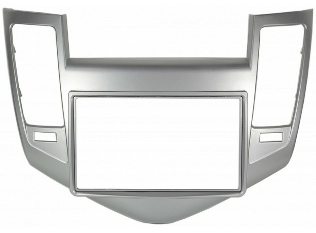 Рамка для Chevrolet Cruze 09-12 2din Silver (крепеж) Аналог RCV-N08S (11-407)