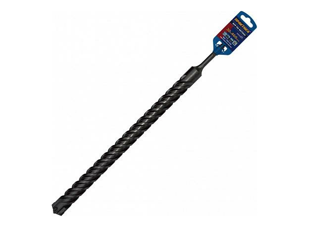 Бур по бетону для пефоратора SDS plus 30х460 Х-тип серия "Эксперт" ПРАКТИКА 776-133
