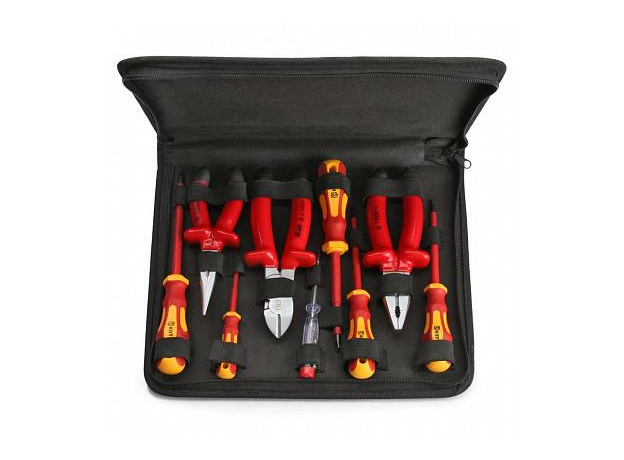 Набор диэлектрического инструмента (9 предметов:отвертки+ШГИ) до 1000В НИИ-19 КВТ 73302