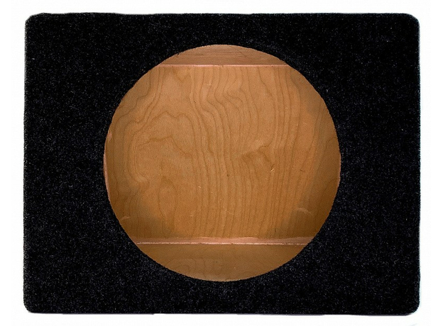 Короб под сабвуфер 10" (24 л, "трапеция") Желток