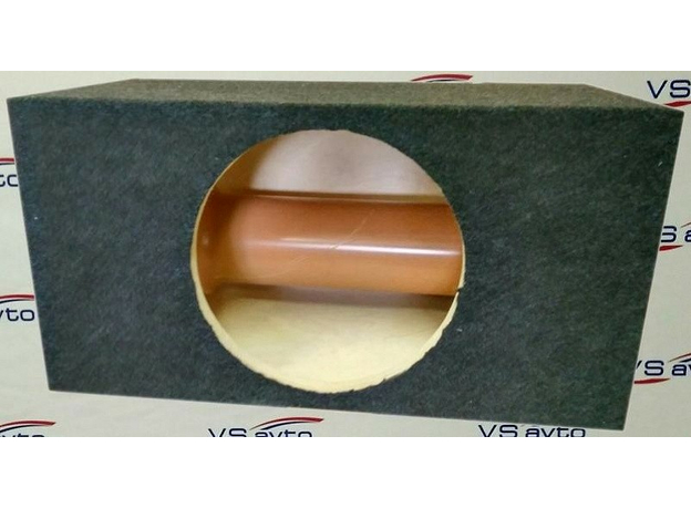 Короб под сабвуфер 15" (100 л, на трубе 160 мм х 630 мм, двойная стенка)