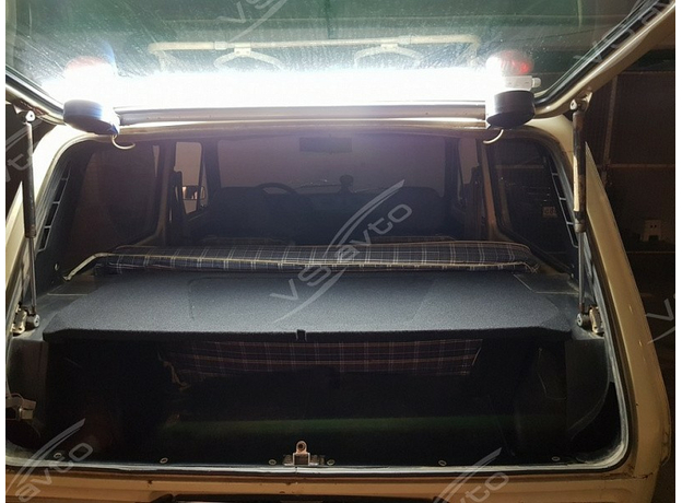 Полка ВАЗ 2121 "Нива" (с опорами, без боковин) (до 2016 г.в.)