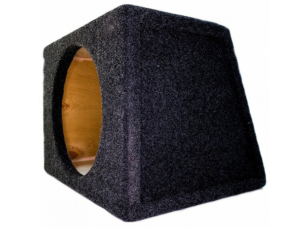 Короб под сабвуфер 12" (33 л, трапеция) Желток