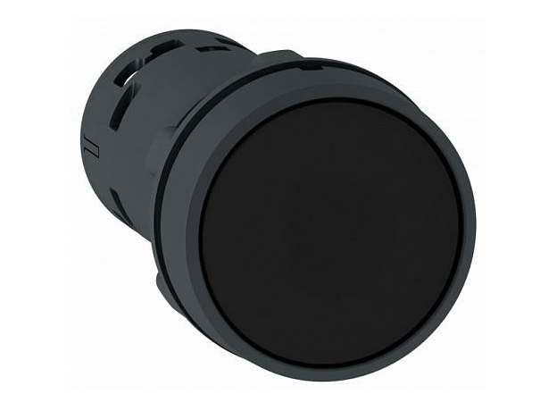 Кнопка управления черная без фиксации НО+НЗ XB7NA25 Schneider Electric