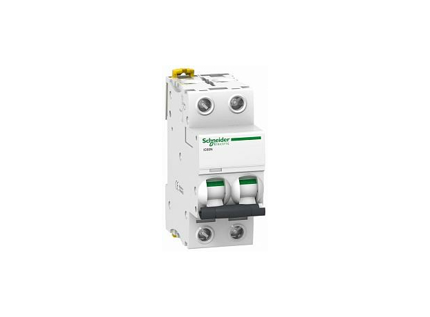 Выключатель автоматический iC60N 2 полюса 6А C 6кА AC переменный A9F79206 Schneider Electric Выключатель автоматический iC60N 2 полюса 6А C 6кА AC переменный A9F79206 Schneider Electric