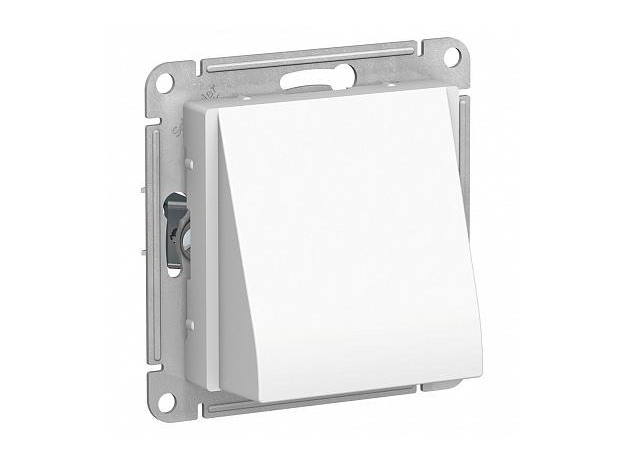 Вывод кабеля Atlasdesign скрытой установки механизм с накладкой белый ATN000199 Schneider Electric