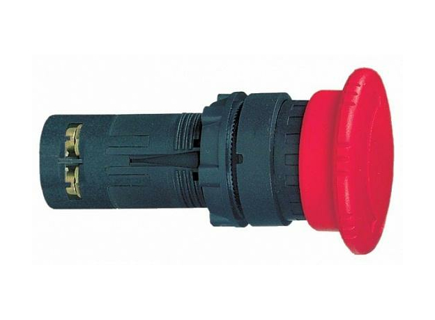 Кнопка управления красная аварийного останова НО+НЗ XB7ES545P Schneider Electric