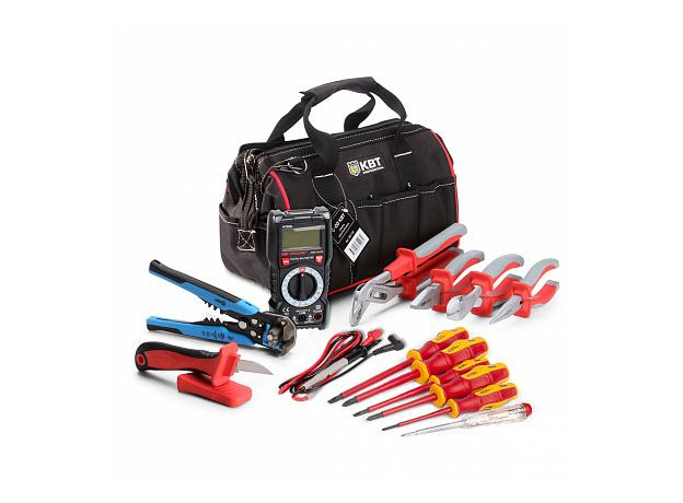 Набор инструмента электромонтажника КВТ НИЭ-02 66353