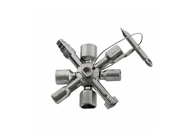 Ключ для электрошкафов универсальный (10 в 1) КОБАЛЬТ 792-926