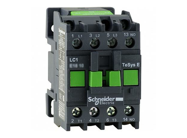 Контактор 3п 12А 220VAC 50Гц Tesys E LC1E1210M5 SE