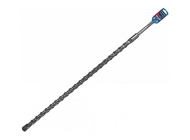 Бур по бетону для пефоратора SDS-MAX 32х1000 мм, КВАДРО, серия Эксперт ПРАКТИКА 648-007