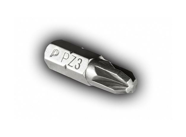 Бита магнитная для шуруповерта "Профи" PZ-3х25мм (2шт), блистер ПРАКТИКА 035-639