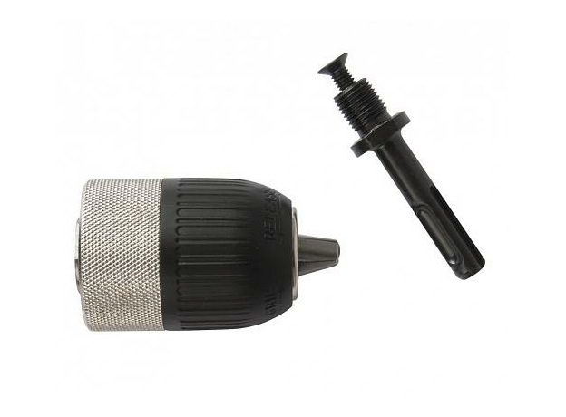 Патрон быстрозажимной с адаптером SDS+ 13 мм, 1/2"-20UNF блистер ПРАКТИКА 031-006