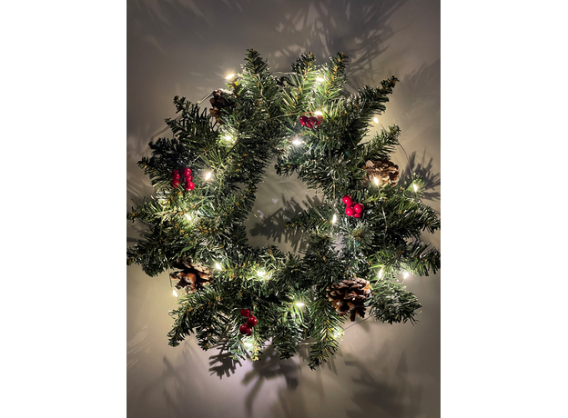 Гирлянда Нить ENIN-2B ЭРА LED Нить 2 м теплый свет, АА, IP20 (100/5400) Б0041891