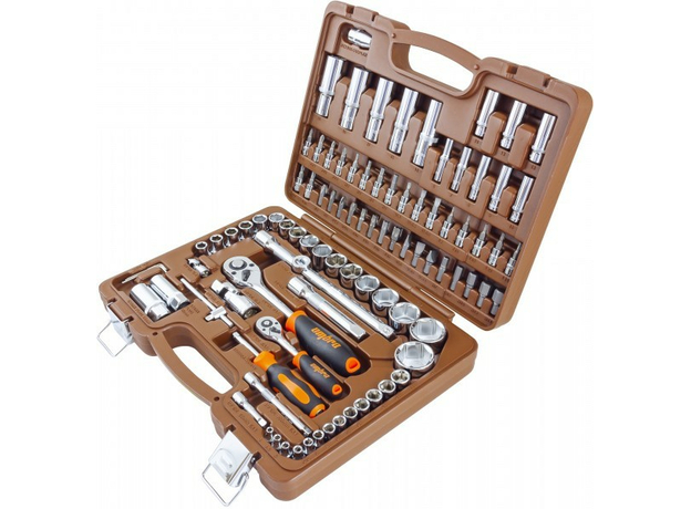 Набор инструментов универсальный 1/4", 1/2" 94 предмета Ombra OMT94S