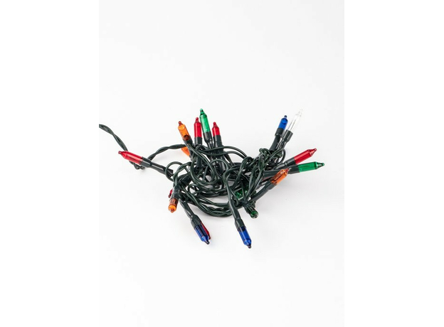 Гирлянда нить ES00020/1F внутренняя, 20 миниламп, разноцветная, IP20 1,2м, 220 В .4610003320577 SHLights