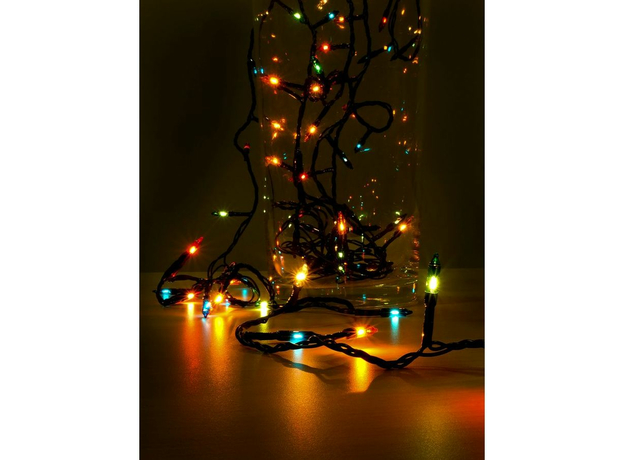 Гирлянда Нить 6м 100 миниламп разноцветная 5 реж IP20 ES00100/5F .4607144113137 SHLIGHTS