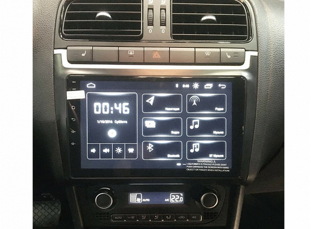 Рамка для VW Polo 2014+ 9" Incar RVW-FC584