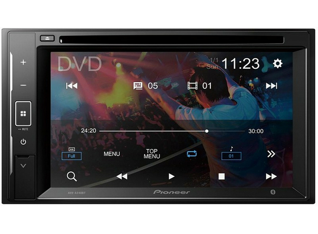 2DIN DVD/USB-магнитола Pioneer AVH-A240BT