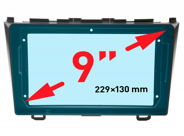 Рамка для HONDA CRV 2007-2011, 9" Incar RHO-FC301