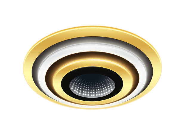 Люстра светодиодная CLL-52000/126W UFO NAPOLIi пультом дистанционного управления, 3D тоннель