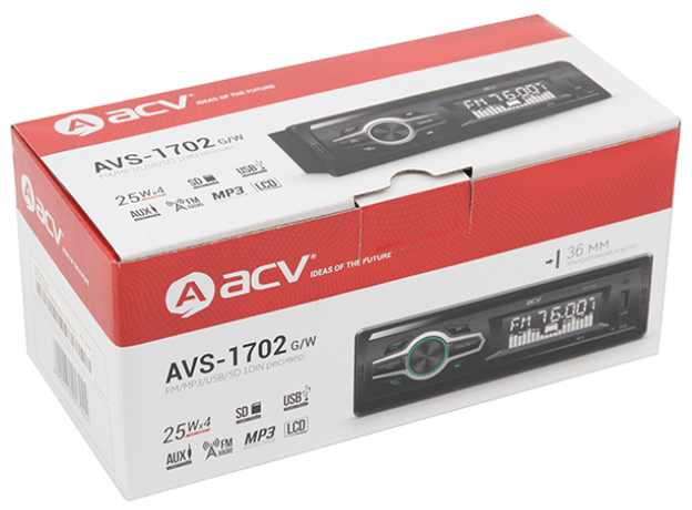 USB/SD-магнитола ACV AVS-1702G