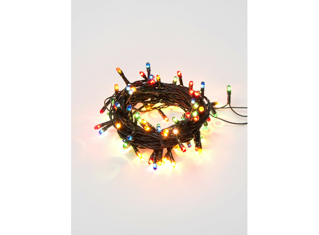 Гирлянда Нить 5м 100 миниламп накаливания Разноцветный свет, с контроллером IP20 UDL-S0500-100/DGA UL-00002388 Uniel