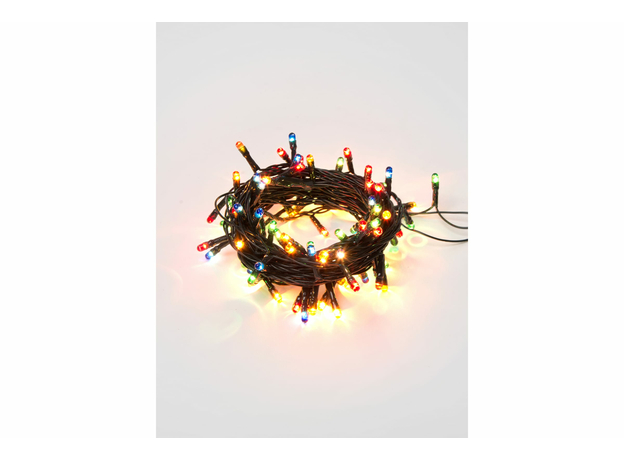 Гирлянда Нить 5м 50 миниламп накаливания Разноцветный свет, с контроллером, зеленый провод UDL-S0500-050/DGA Multi IP20 Mini UL-00002389 Uniel