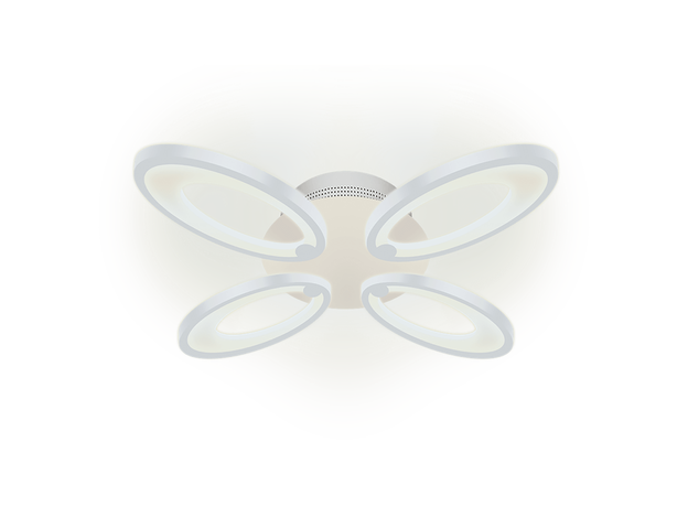 Люстра светодиодная CHL-52393/60W MONZA Ellipse с дистанционным управлением 2700/4200/6400K