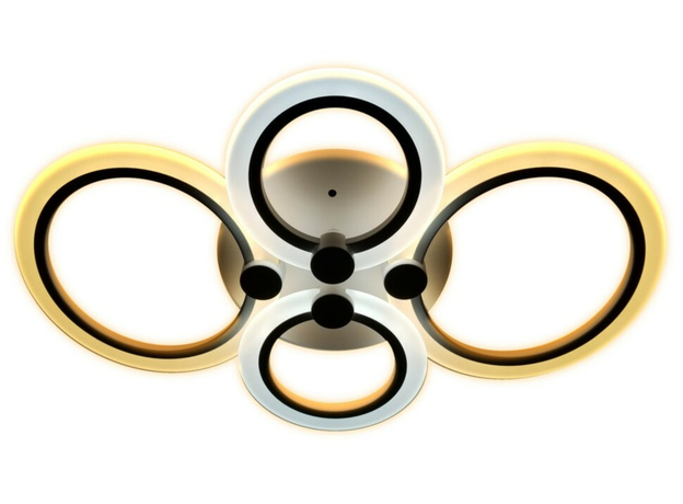 Люстра светодиодная потолочная CHL-52018/86W ROLO диммируемая с пультом дистанционного управления, 86Вт 52018 4 REV Ritter 2700/4200/6400 К