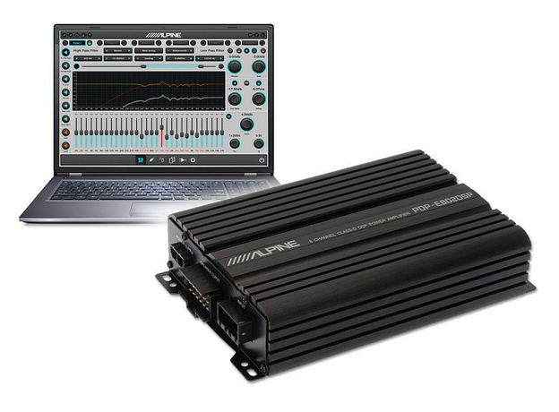 Усилитель Alpine PDP-E802DSP