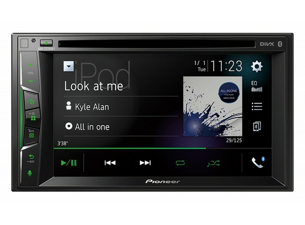 2DIN DVD/USB-магнитола Pioneer AVH-Z2200BT