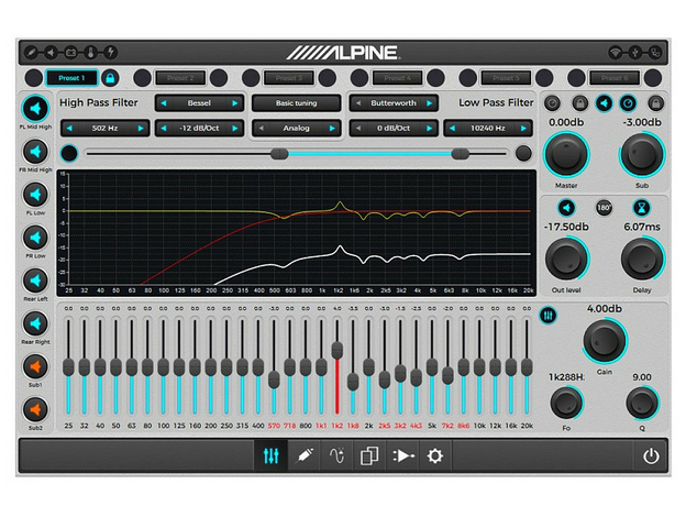 Усилитель Alpine PDP-E802DSP