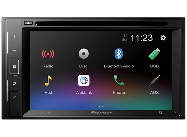 2DIN DVD/USB-магнитола Pioneer AVH-A240BT