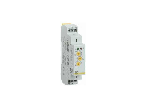 Реле времени ORT многофункциональное 1 контакт 12-240 В AC/DC ORT-M1-ACDC12-240V IEK