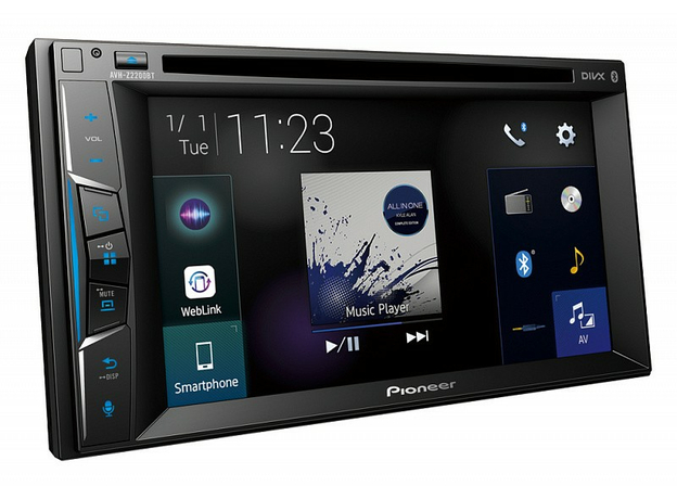 2DIN DVD/USB-магнитола Pioneer AVH-Z2200BT