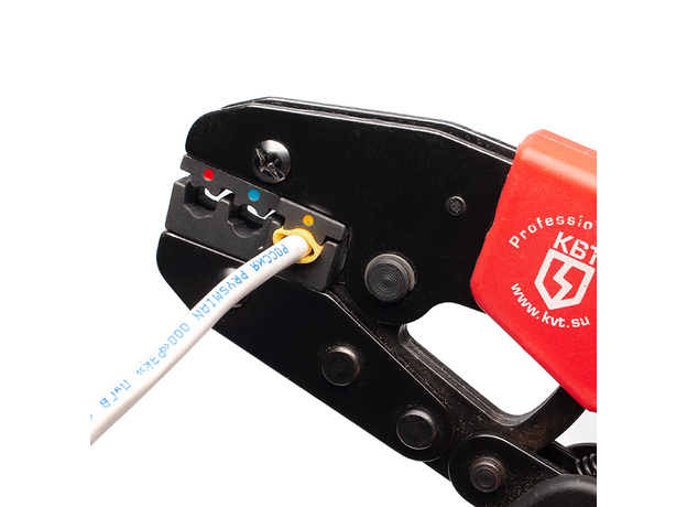Пресс-клещи для изолированных наконечников (0.25-6мм2) СТК-01 КВТ 56538