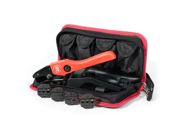 Пресс-клещи набор CTК+4 с набором номерных матриц КВТ 75907